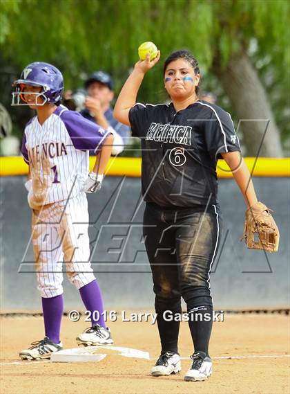 Thumbnail 3 in Valencia vs. Pacifica (CIF SS Playoffs) photogallery.