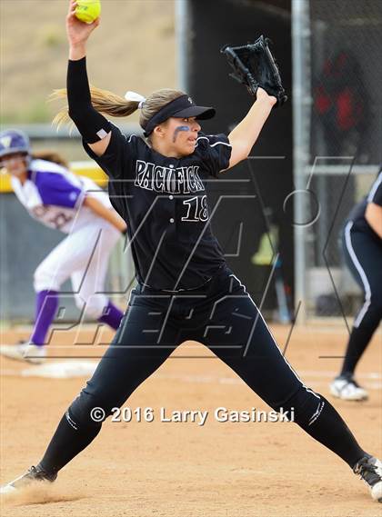 Thumbnail 3 in Valencia vs. Pacifica (CIF SS Playoffs) photogallery.