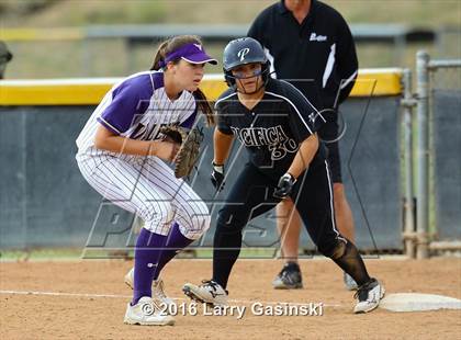 Thumbnail 1 in Valencia vs. Pacifica (CIF SS Playoffs) photogallery.