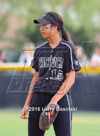 Thumbnail 2 in Valencia vs. Pacifica (CIF SS Playoffs) photogallery.
