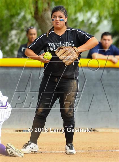 Thumbnail 1 in Valencia vs. Pacifica (CIF SS Playoffs) photogallery.