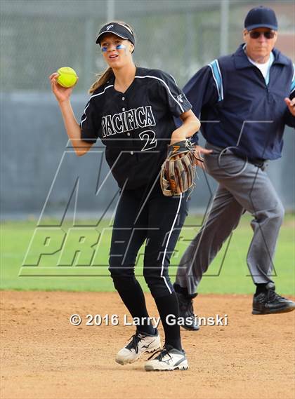 Thumbnail 2 in Valencia vs. Pacifica (CIF SS Playoffs) photogallery.