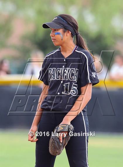 Thumbnail 3 in Valencia vs. Pacifica (CIF SS Playoffs) photogallery.