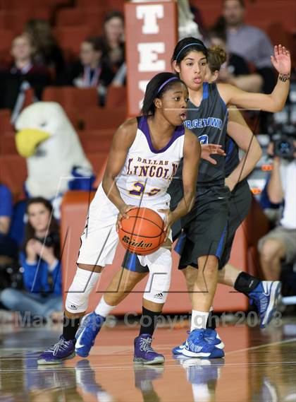 Thumbnail 3 in Lincoln vs. Georgetown (UIL 4A Final) photogallery.