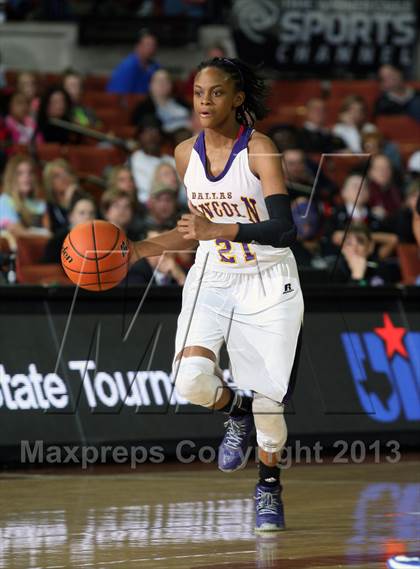 Thumbnail 2 in Lincoln vs. Georgetown (UIL 4A Final) photogallery.