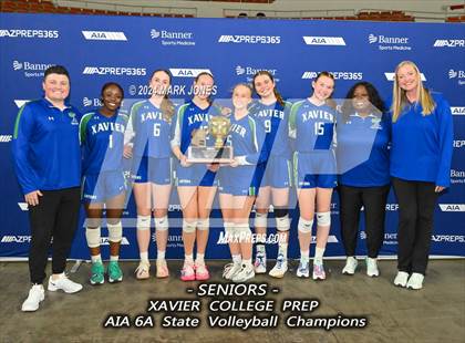 Thumbnail 1 in  Xavier College Prep vs. Corona del Sol (AIA 6A Final - Awards) photogallery.