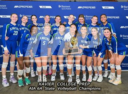 Thumbnail 3 in  Xavier College Prep vs. Corona del Sol (AIA 6A Final - Awards) photogallery.