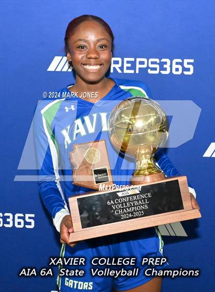 Thumbnail 2 in  Xavier College Prep vs. Corona del Sol (AIA 6A Final - Awards) photogallery.