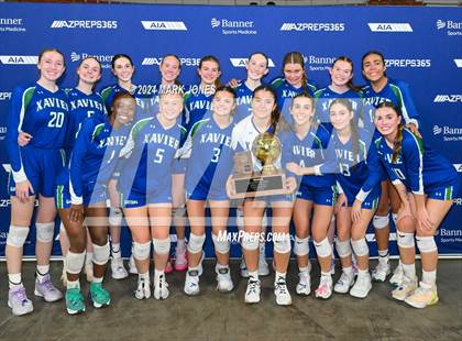 Thumbnail 2 in  Xavier College Prep vs. Corona del Sol (AIA 6A Final - Awards) photogallery.