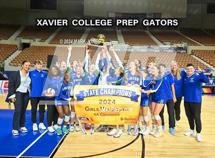 Thumbnail 3 in  Xavier College Prep vs. Corona del Sol (AIA 6A Final - Awards) photogallery.