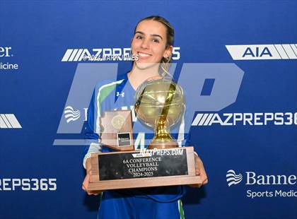 Thumbnail 2 in  Xavier College Prep vs. Corona del Sol (AIA 6A Final - Awards) photogallery.