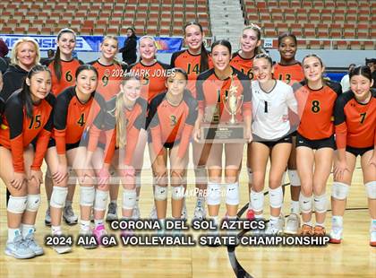 Thumbnail 2 in  Xavier College Prep vs. Corona del Sol (AIA 6A Final - Awards) photogallery.