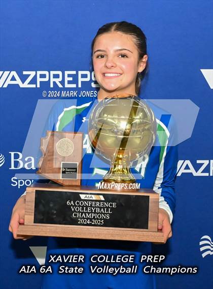 Thumbnail 1 in  Xavier College Prep vs. Corona del Sol (AIA 6A Final - Awards) photogallery.