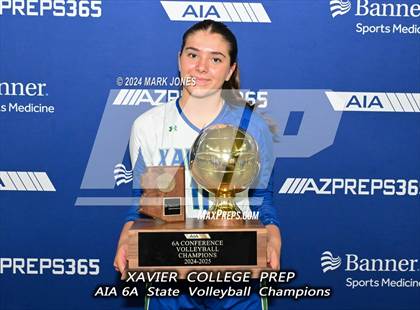 Thumbnail 2 in  Xavier College Prep vs. Corona del Sol (AIA 6A Final - Awards) photogallery.
