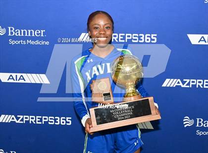 Thumbnail 2 in  Xavier College Prep vs. Corona del Sol (AIA 6A Final - Awards) photogallery.