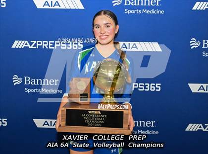 Thumbnail 2 in  Xavier College Prep vs. Corona del Sol (AIA 6A Final - Awards) photogallery.