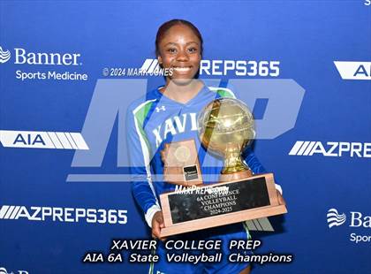 Thumbnail 3 in  Xavier College Prep vs. Corona del Sol (AIA 6A Final - Awards) photogallery.