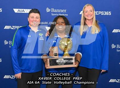 Thumbnail 3 in  Xavier College Prep vs. Corona del Sol (AIA 6A Final - Awards) photogallery.