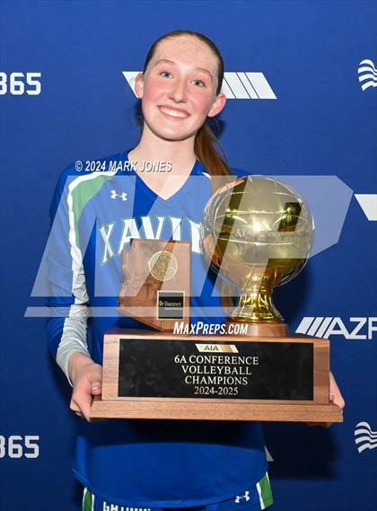 Thumbnail 1 in  Xavier College Prep vs. Corona del Sol (AIA 6A Final - Awards) photogallery.