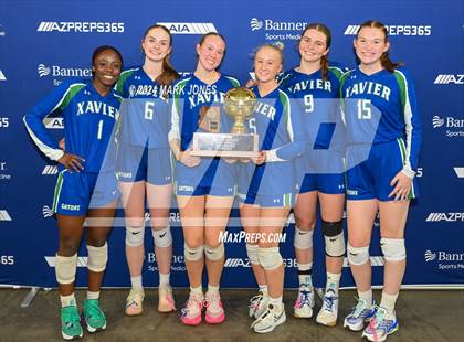 Thumbnail 1 in  Xavier College Prep vs. Corona del Sol (AIA 6A Final - Awards) photogallery.