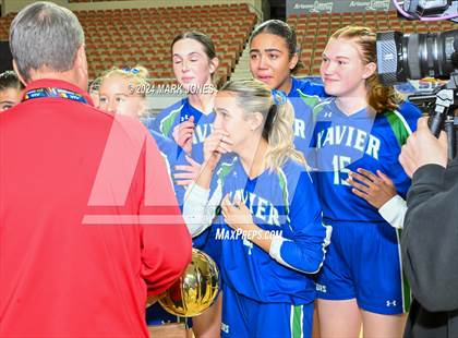 Thumbnail 2 in  Xavier College Prep vs. Corona del Sol (AIA 6A Final - Awards) photogallery.