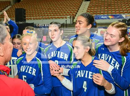 Thumbnail 2 in  Xavier College Prep vs. Corona del Sol (AIA 6A Final - Awards) photogallery.