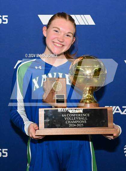 Thumbnail 2 in  Xavier College Prep vs. Corona del Sol (AIA 6A Final - Awards) photogallery.