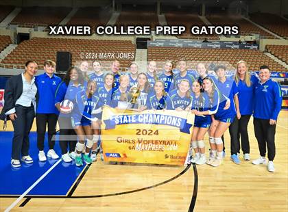 Thumbnail 1 in  Xavier College Prep vs. Corona del Sol (AIA 6A Final - Awards) photogallery.
