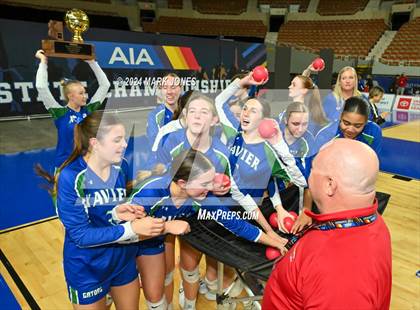 Thumbnail 1 in  Xavier College Prep vs. Corona del Sol (AIA 6A Final - Awards) photogallery.