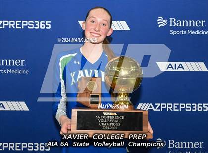 Thumbnail 3 in  Xavier College Prep vs. Corona del Sol (AIA 6A Final - Awards) photogallery.