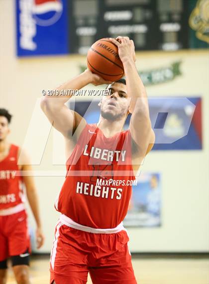 Thumbnail 2 in Freedom Christian Academy vs. Liberty Heights (Hoops and Dreams Showcase) photogallery.