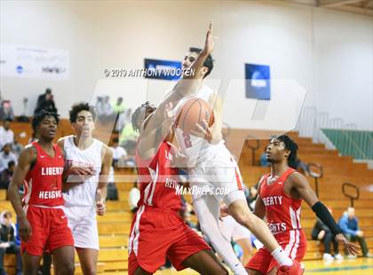 Thumbnail 1 in Freedom Christian Academy vs. Liberty Heights (Hoops and Dreams Showcase) photogallery.