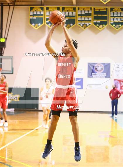 Thumbnail 3 in Freedom Christian Academy vs. Liberty Heights (Hoops and Dreams Showcase) photogallery.