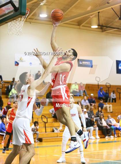 Thumbnail 2 in Freedom Christian Academy vs. Liberty Heights (Hoops and Dreams Showcase) photogallery.