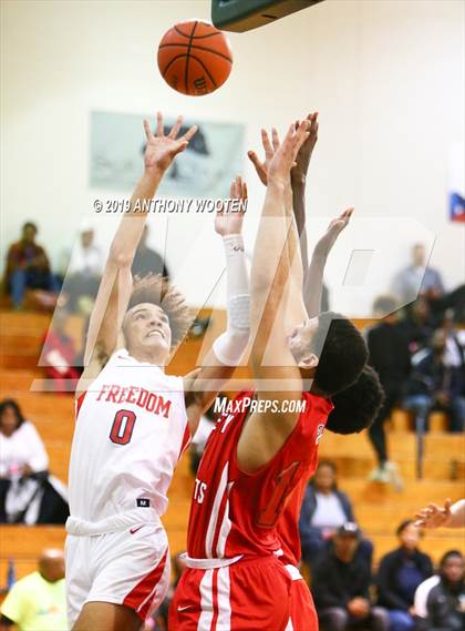 Thumbnail 1 in Freedom Christian Academy vs. Liberty Heights (Hoops and Dreams Showcase) photogallery.