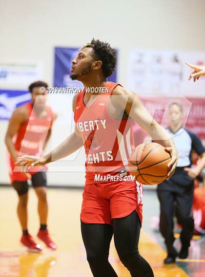 Thumbnail 3 in Freedom Christian Academy vs. Liberty Heights (Hoops and Dreams Showcase) photogallery.