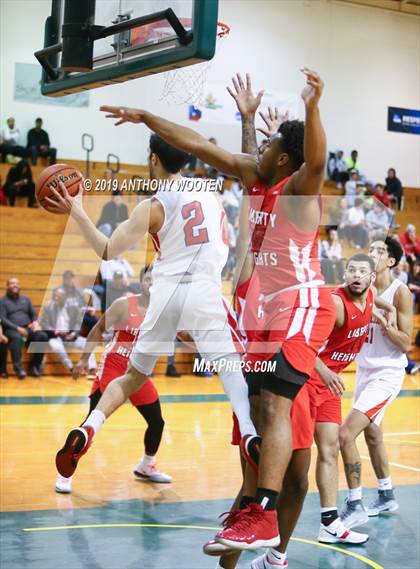 Thumbnail 3 in Freedom Christian Academy vs. Liberty Heights (Hoops and Dreams Showcase) photogallery.