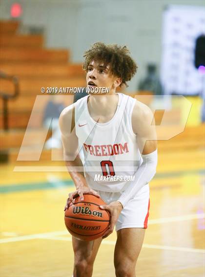 Thumbnail 2 in Freedom Christian Academy vs. Liberty Heights (Hoops and Dreams Showcase) photogallery.