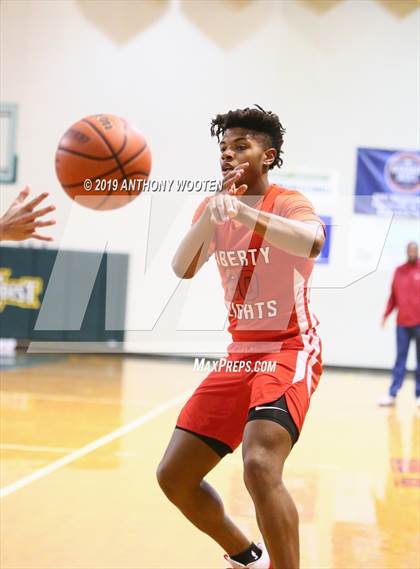 Thumbnail 2 in Freedom Christian Academy vs. Liberty Heights (Hoops and Dreams Showcase) photogallery.