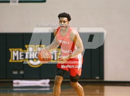 Thumbnail 3 in Freedom Christian Academy vs. Liberty Heights (Hoops and Dreams Showcase) photogallery.