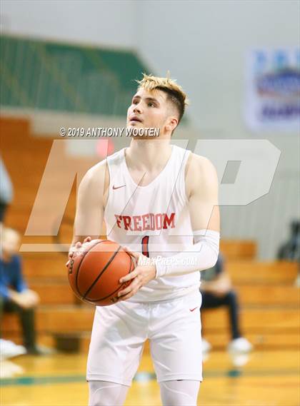 Thumbnail 3 in Freedom Christian Academy vs. Liberty Heights (Hoops and Dreams Showcase) photogallery.