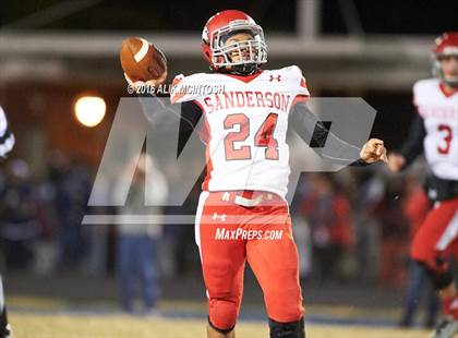 Thumbnail 2 in Sanderson @ Millbrook (NCHSAA Class 4AA 2nd Round) photogallery.