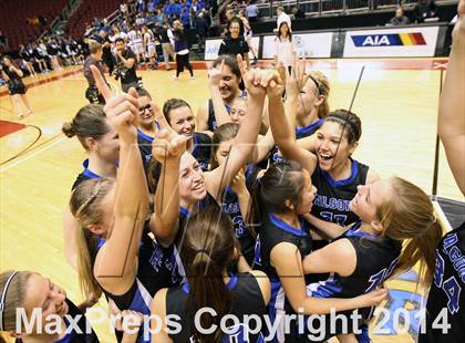 Thumbnail 3 in Valley Christian vs. Fountain Hills (AIA D3 Final) photogallery.