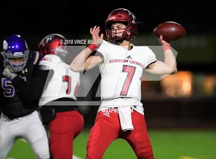 Thumbnail 1 in Kennedy Catholic @ Puyallup (WIAA 4A District Playoffs) photogallery.