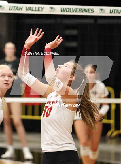 Thumbnail 1 in Lone Peak vs. Woods Cross photogallery.