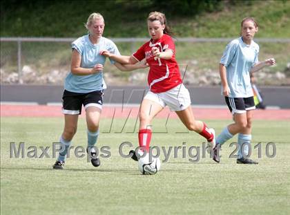 Thumbnail 2 in Swansboro vs Forbush (NCHSAA 2A Final) photogallery.