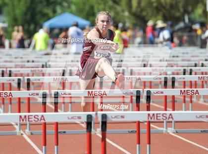 Thumbnail 3 in AIA Track & Field Championships-Fri (Girls Hurdles) photogallery.
