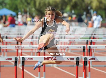 Thumbnail 2 in AIA Track & Field Championships-Fri (Girls Hurdles) photogallery.