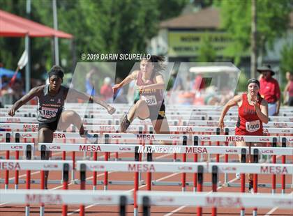 Thumbnail 3 in AIA Track & Field Championships-Fri (Girls Hurdles) photogallery.