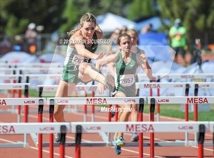 Thumbnail 2 in AIA Track & Field Championships-Fri (Girls Hurdles) photogallery.